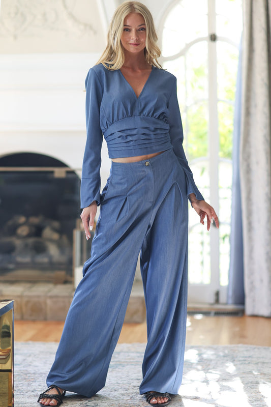 Blue Bell Denim Pant Set