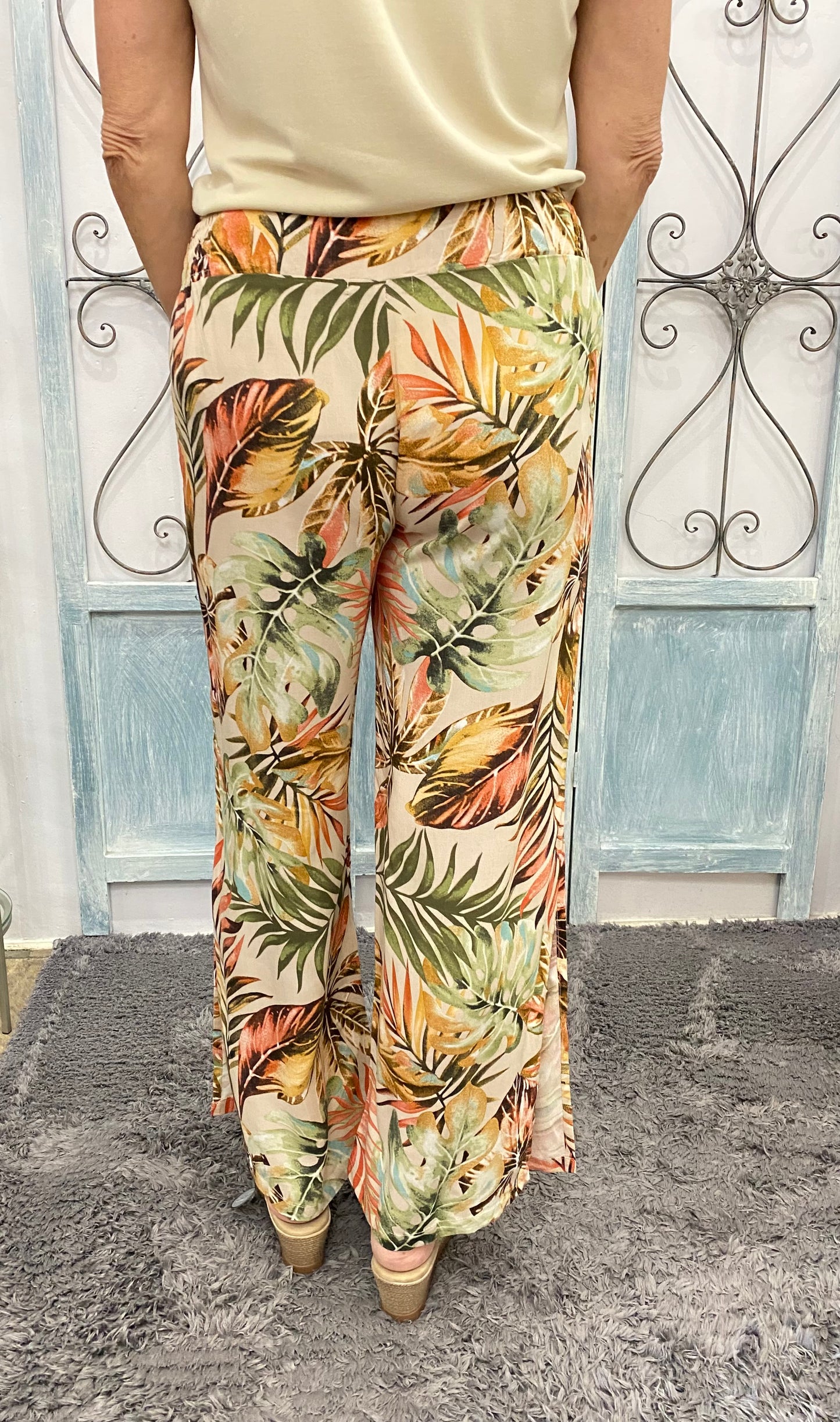 Lee Straight Leg Tropical Pants