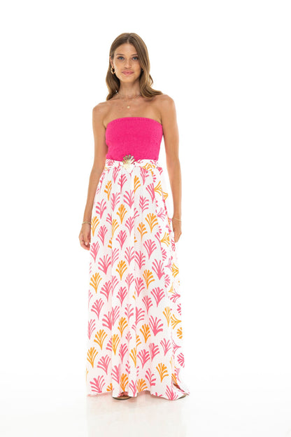 Pink Seaweed New Maxi Dress