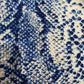 Tiffany 3/4 Sleeve Top - Navy Snake Print