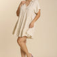 Tiered Collar Dress (Assorted Colors)